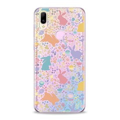 Lex Altern TPU Silicone VIVO Case Floral Cute Bunny