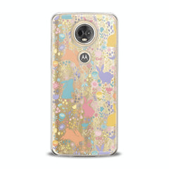 Lex Altern TPU Silicone Motorola Case Floral Cute Bunny