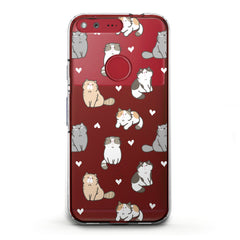 Lex Altern TPU Silicone Google Pixel Case Cute Cats