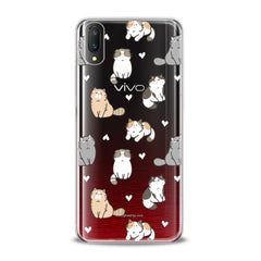 Lex Altern TPU Silicone VIVO Case Cute Cats