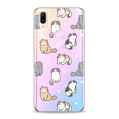 Lex Altern TPU Silicone VIVO Case Cute Cats