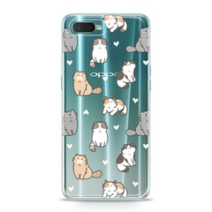 Lex Altern TPU Silicone Oppo Case Cute Cats