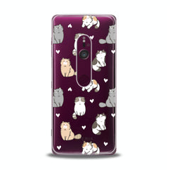 Lex Altern TPU Silicone Sony Xperia Case Cute Cats