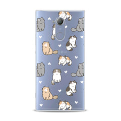 Lex Altern TPU Silicone Sony Xperia Case Cute Cats