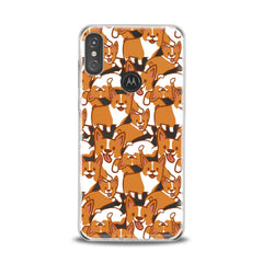 Lex Altern TPU Silicone Motorola Case Corgi Pattern