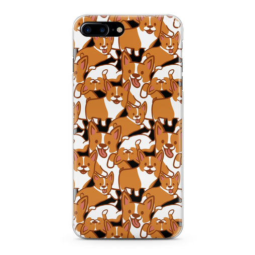 Lex Altern Corgi Pattern Phone Case for your iPhone & Android phone.