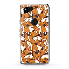 Lex Altern Google Pixel Case Corgi Pattern