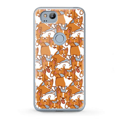 Lex Altern TPU Silicone Google Pixel Case Corgi Pattern