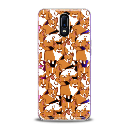 Lex Altern Corgi Pattern Oppo Case