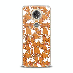 Lex Altern TPU Silicone Motorola Case Corgi Pattern