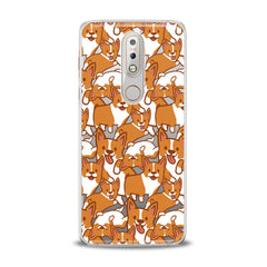 Lex Altern TPU Silicone Nokia Case Corgi Pattern