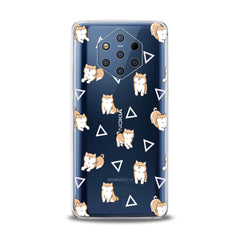 Lex Altern Shiba Inu Pattern Nokia Case