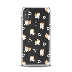 Lex Altern TPU Silicone Motorola Case Shiba Inu Pattern