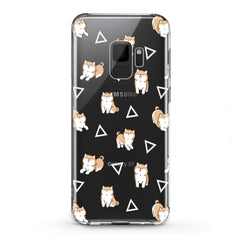 Lex Altern TPU Silicone Samsung Galaxy Case Shiba Inu Pattern