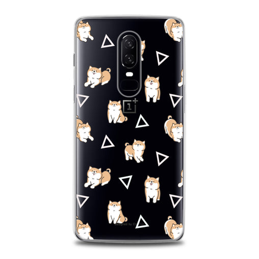 Lex Altern Shiba Inu Pattern OnePlus Case