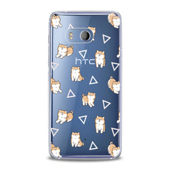 Lex Altern Shiba Inu Pattern HTC Case