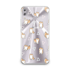 Lex Altern TPU Silicone Asus Zenfone Case Shiba Inu Pattern