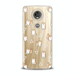 Lex Altern TPU Silicone Motorola Case Shiba Inu Pattern