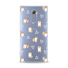 Lex Altern TPU Silicone Sony Xperia Case Shiba Inu Pattern