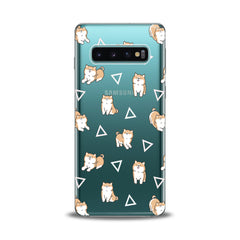 Lex Altern Shiba Inu Pattern Samsung Galaxy Case