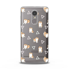 Lex Altern Shiba Inu Pattern Lenovo Case