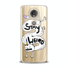 Lex Altern TPU Silicone Motorola Case Funny Caticorn