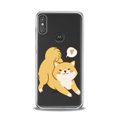 Lex Altern TPU Silicone Motorola Case Lovely Shiba