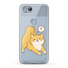 Lex Altern TPU Silicone Google Pixel Case Lovely Shiba