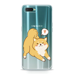 Lex Altern TPU Silicone Oppo Case Lovely Shiba