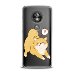 Lex Altern TPU Silicone Motorola Case Lovely Shiba