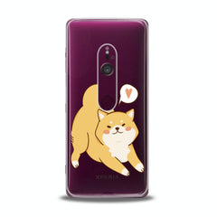 Lex Altern TPU Silicone Sony Xperia Case Lovely Shiba