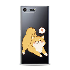 Lex Altern TPU Silicone Sony Xperia Case Lovely Shiba