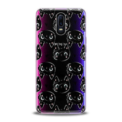 Lex Altern TPU Silicone Oppo Case Black Cats