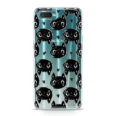 Lex Altern TPU Silicone Oppo Case Black Cats