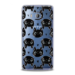 Lex Altern TPU Silicone HTC Case Black Cats