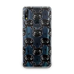 Lex Altern TPU Silicone Asus Zenfone Case Black Cats