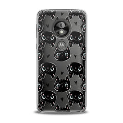 Lex Altern TPU Silicone Motorola Case Black Cats