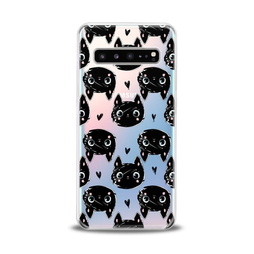 Lex Altern Black Cats Samsung Galaxy Case