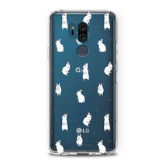 Lex Altern TPU Silicone LG Case White Bunny