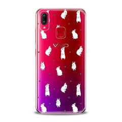 Lex Altern TPU Silicone VIVO Case White Bunny