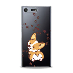 Lex Altern TPU Silicone Sony Xperia Case Puppy Corgi