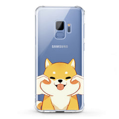 Lex Altern TPU Silicone Samsung Galaxy Case Smiling Shiba Inu