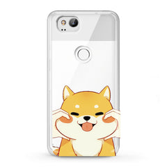 Lex Altern Google Pixel Case Smiling Shiba Inu