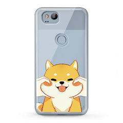 Lex Altern TPU Silicone Google Pixel Case Smiling Shiba Inu