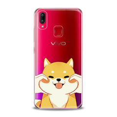 Lex Altern TPU Silicone VIVO Case Smiling Shiba Inu