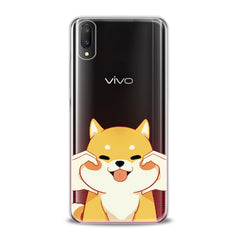 Lex Altern TPU Silicone VIVO Case Smiling Shiba Inu