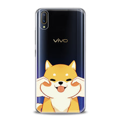 Lex Altern TPU Silicone VIVO Case Smiling Shiba Inu