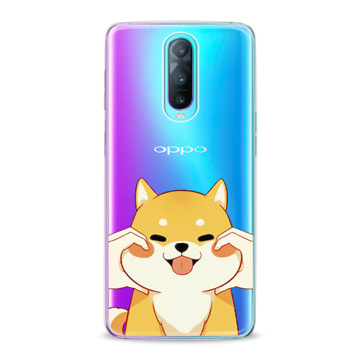 Lex Altern Smiling Shiba Inu Oppo Case