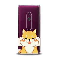 Lex Altern TPU Silicone Sony Xperia Case Smiling Shiba Inu