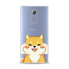 Lex Altern TPU Silicone Sony Xperia Case Smiling Shiba Inu